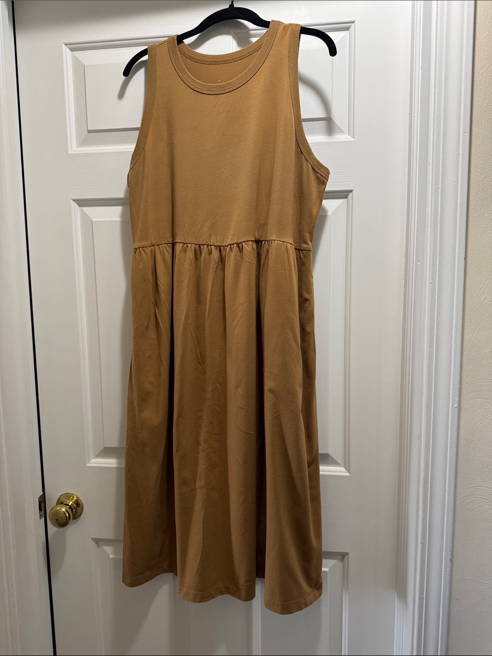 a new day Midi Tank Dress in Camel Brown